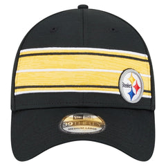 NFL Pittsburgh Steelers Stripes 39THIRTY Flex Hat