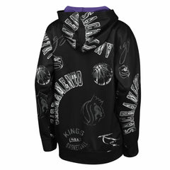 Sacramento Kings Outerstuff Youth Moving Violation Hoodie - Black for sale