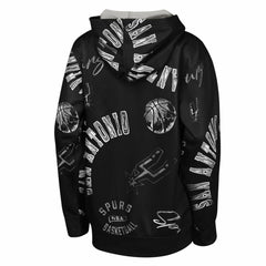 San Antonio Spurs Outerstuff Youth Moving Violation Hoodie - Black for sale