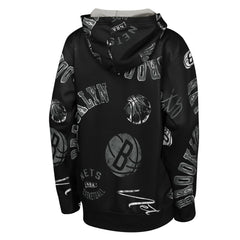 Brooklyn Nets Outerstuff Youth Moving Violation Hoodie - Black online