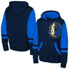 Dallas Mavericks Outerstuff Youth Straight to the League Full-Zip Hoodie sale - Navy online