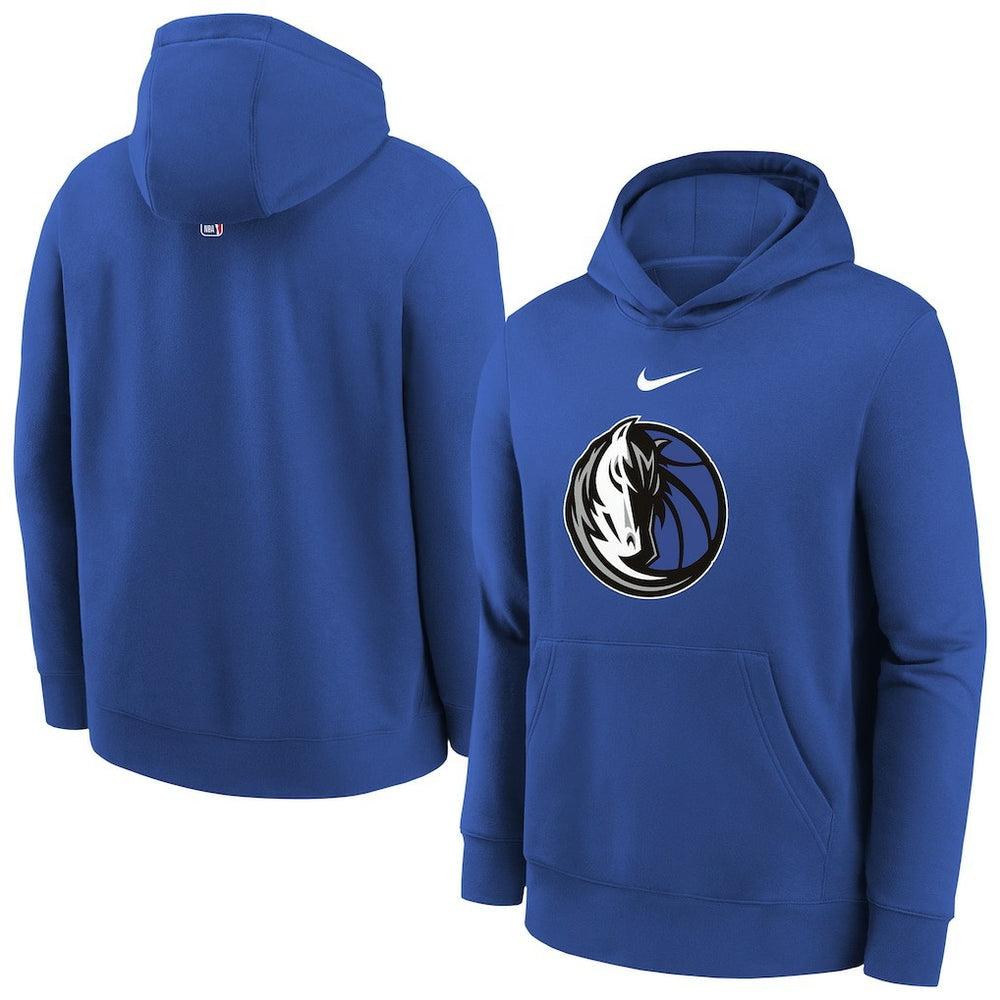 Dallas Mavericks Youth 2025/26 Club Fleece Hoodie sale - Blue | Nike shop