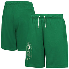Boston Celtics Youth Courtside Club Fleece Shorts - Kelly Green | Nike on sale