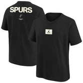 San Antonio Spurs Jordan Brand Youth Courtside Statement 85 T-Shirt - Black on sale
