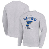 St. Louis Blues Men's Starter Team Logo Fleece Pullover Sweatshirt