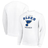St. Louis Blues Men's Starter Team Logo Fleece Pullover Sweatshirt