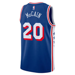Jared McCain Philadelphia 76ers Swingman Jersey - Icon Edition - Royal | Nike outlet