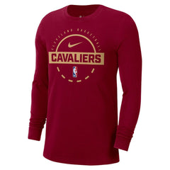 Cleveland Cavaliers Authentic Long Sleeve Practice T-Shirt sale - Wine | Nike cheap