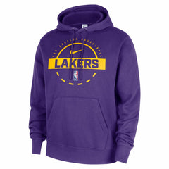 Los Angeles Lakers 2025/26 Authentic Practice Club Pullover Hoodie - Purple | Nike sale
