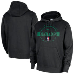 Boston Celtics 2025/26 Authentic Practice Club Pullover Hoodie - Black | Nike on sale