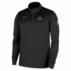 Minnesota Timberwolves 2025/26 Authentic Coaches Quarter-Zip Dri-Fit Top - Black | Nike cheap