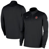 New York Knicks 2025/26 Authentic Coaches Quarter-Zip Dri-Fit Top - Black | Nike shop