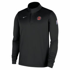 New York Knicks 2025/26 Authentic Coaches Quarter-Zip Dri-Fit Top - Black | Nike shop