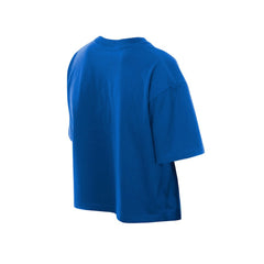 Chicago Cubs Women's Boxy Foil Logo T-Shirt - Royal | New Era