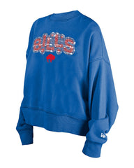 NFL Buffalo Bills Girl's Flip Sequin Sweatshirt