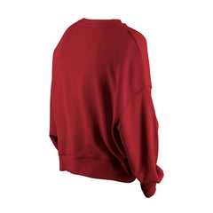 NFL Washington Commanders Women's Oversized Throwback Mineral Wash Crew Neck Sweatshirt