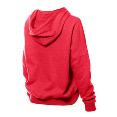 NFL Kansas City Chiefs Women's Throwback Boxy Hoodie Sweatshirt