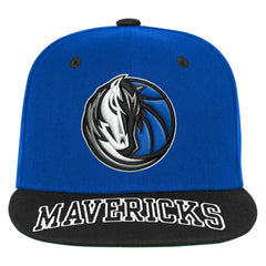 Dallas Mavericks Outerstuff Youth Two-Tone Snapback Hat sale - Blue/Black cheap