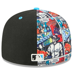 Miami Marlins 2025 MLB Diamond Hero Edition 59FIFTY Fitted Hat - Black/Blue | New Era