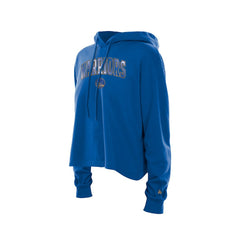 Golden State Warriors Women's Glam Game Open Back Hoodie sale - Royal | New Era sale