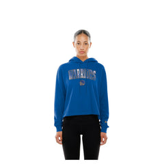 Golden State Warriors Women's Glam Game Open Back Hoodie sale - Royal | New Era sale