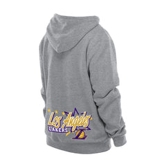 Los Angeles Lakers Injection Sport Classics Fleece Hoodie - Heather Gray | New Era for sale