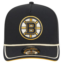 Boston Bruins New Era Vintage Team Rope A-Frame 9FIFTY Snapback Hat