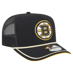 Boston Bruins New Era Vintage Team Rope A-Frame 9FIFTY Snapback Hat