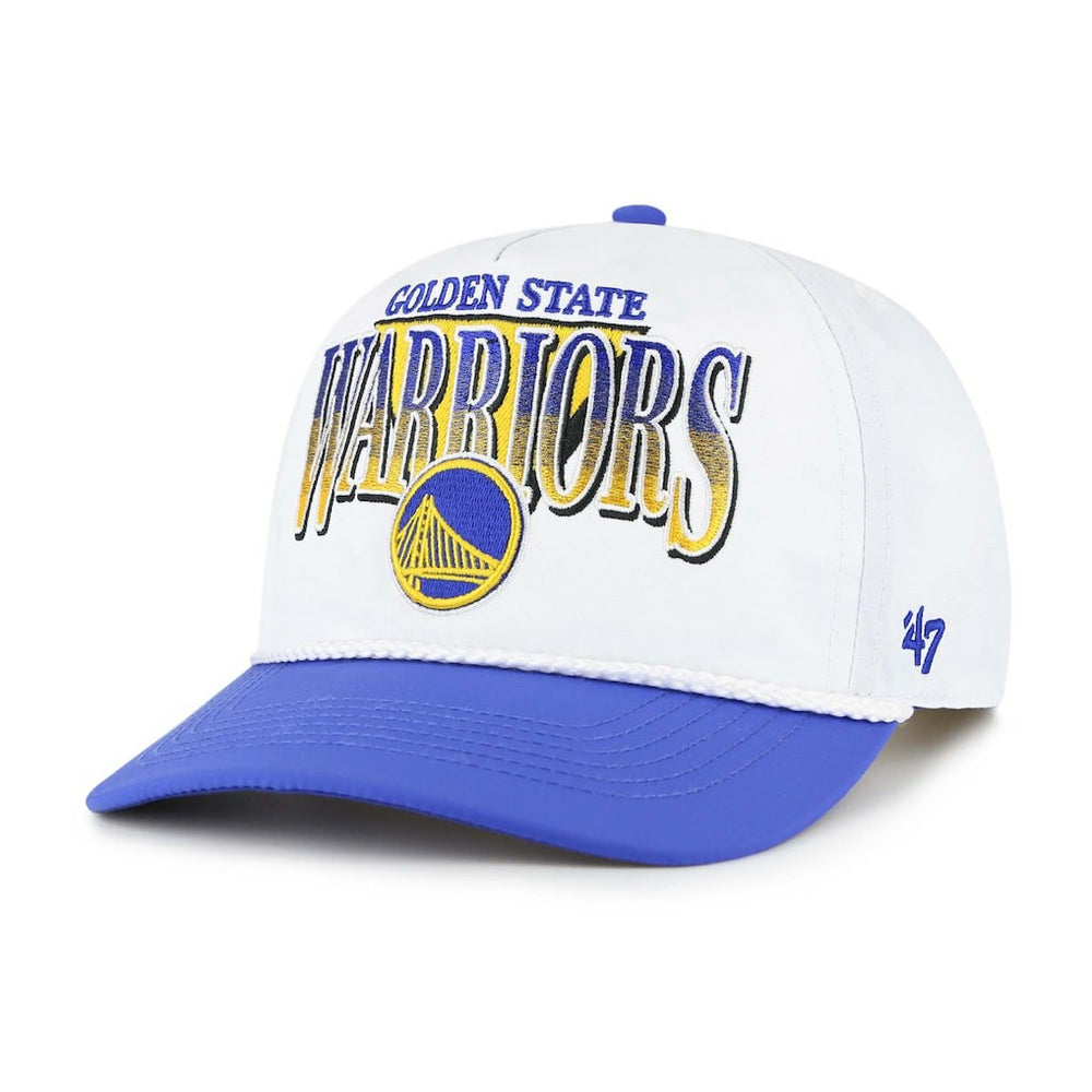 Golden State Warriors '47 Tribute Two-Tone Hitch Adjustable Hat sale - White/Royal | 47 brand outlet