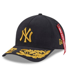 New York Yankees x Alpha Industries A-Frame 9FORTY Adjustable Hat - Black | New Era