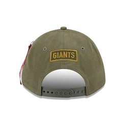 San Francisco Giants x Alpha Industries A-Frame 9FORTY Adjustable Hat - Olive | New Era