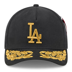 Los Angeles Dodgers x Alpha Industries A-Frame 9FORTY Adjustable Hat - Black | New Era