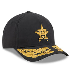 Houston Astros x Alpha Industries A-Frame 9FORTY Adjustable Hat - Black | New Era