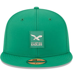 NFL Philadelphia Eagles 2025 Sideline Throwback 59FIFTY Fitted Hat