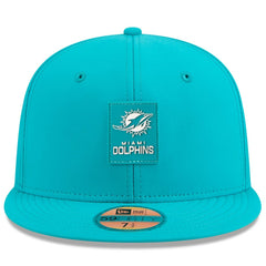 NFL Miami Dolphins 2025 Sideline 59FIFTY Fitted Hat