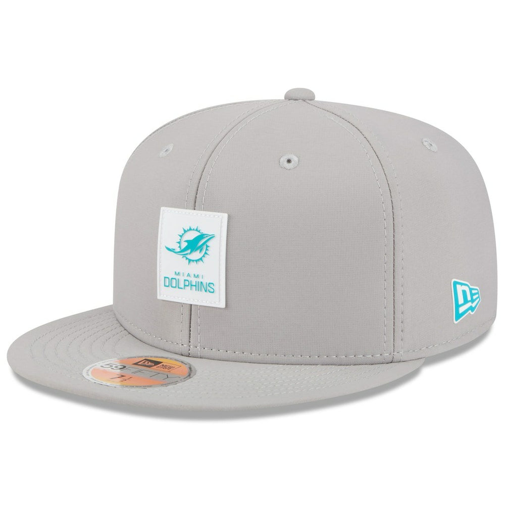 NFL Miami Dolphins 2025 Sideline 59FIFTY Fitted Hat