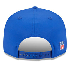 NFL Buffalo Bills 2025 Sideline Throwback Split Panel 9FIFTY Snapback Hat