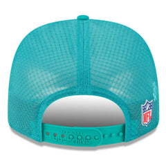 NFL Miami Dolphins 2025 Sideline Throwback 9SEVENTY Trucker Adjustable Hat