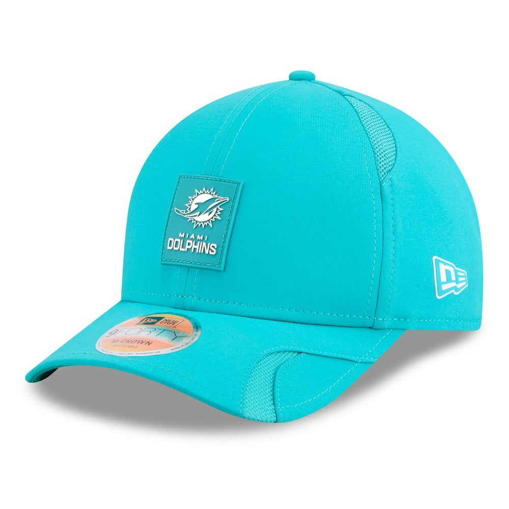NFL Miami Dolphins 2025 Sideline M-Crown 9FORTY Adjustable Hat