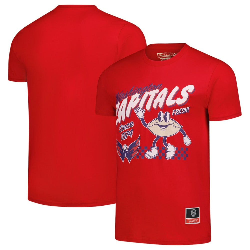Washington Capitals Mitchell & Ness Local Food T-Shirt
