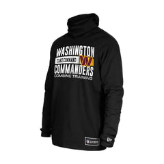 NFL Washington Commanders Functional Fandom Balaclava Helmet Stripe Tri-Blend Hoodie