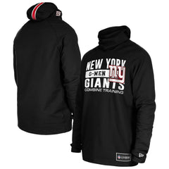 NFL New York Giants Functional Fandom Balaclava Helmet Stripe Tri-Blend Hoodie