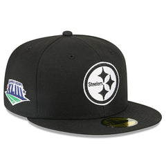 NFL Pittsburgh Steelers x Alpha Industries 59FIFTY Fitted Hat