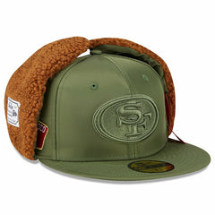 NFL San Francisco 49ers x Alpha Industries Dog Ears 59FIFTY Fitted Hat