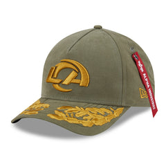 NFL Los Angeles Rams x Alpha Industries A-Frame 9FORTY Adjustable Hat