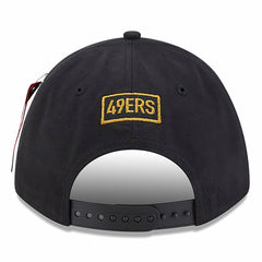 NFL San Francisco 49ers x Alpha Industries A-Frame 9FORTY Adjustable Hat