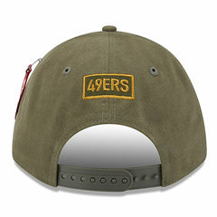 NFL San Francisco 49ers x Alpha Industries A-Frame 9FORTY Adjustable Hat