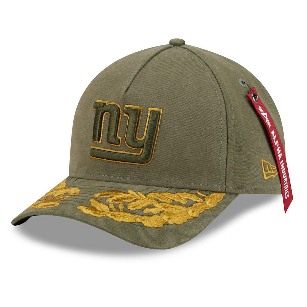 NFL New York Giants x Alpha Industries A-Frame 9FORTY Adjustable Hat