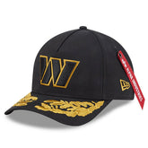 NFL Washington Commanders x Alpha Industries A-Frame 9FORTY Adjustable Hat