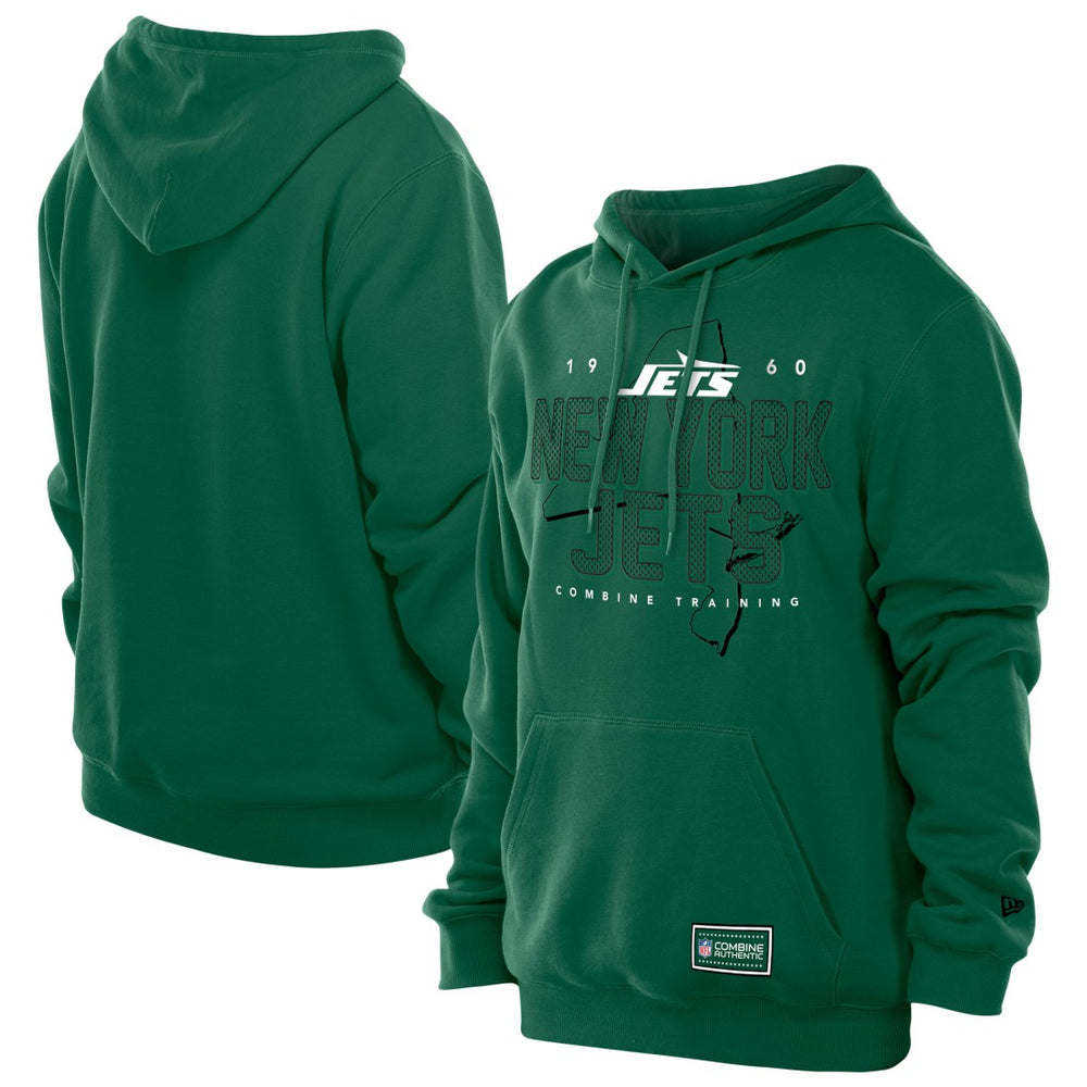 NFL New York Jets Combine Authentic Local State Throwback Hoodie
